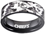 Kansas City Chiefs Ring Camouflage Ring Camo Ring logo Ring #chiefs #nfl