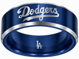 LA Dodgers Ring | Blue & Silver | Customizable
