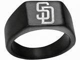 San Diego Padres Ring | Black |  Signet Ring