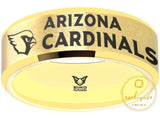 Arizona Cardinals Ring Gold Wedding Band | Sizes 6 - 13 #arizonacardinals #nfl