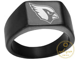 Arizona Cardinals Ring Black Titanium Ring | Sizes 8 - 12 #arizonacardinals #nfl