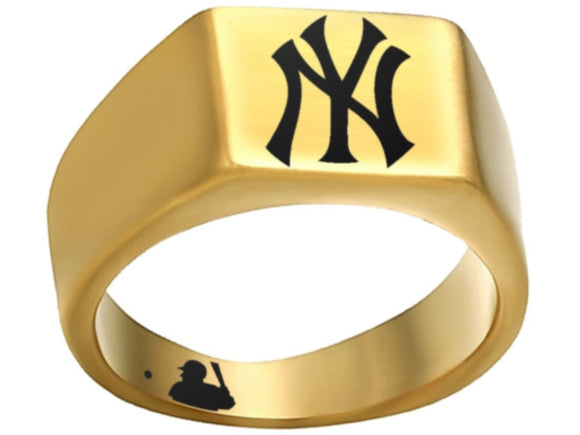 New York Yankees Ring | Gold Ring | Sizes 8-12 #nyy #yankees