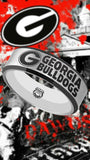 Georgia Bulldogs Ring | Silver & Black Wedding Band | Sizes 6 - 13 \ #UGA