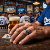 LA Dodgers Ring | Blue & Silver | Customizable