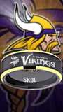 Minnesota Vikings Ring Black & Gold Wedding Band | Sizes 6-13 #vikings #skol #nfl