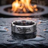 LA Dodgers Ring | Brushed Silver | Customizable