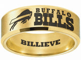 Buffalo Bills Ring | Gold Ring | Customizable