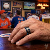 NY Mets Ring | Black & Blue | Customizable