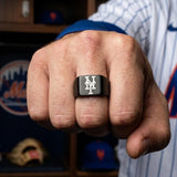 New York Mets Ring | Black | Signet Ring