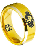 San Francisco 49ers Ring | Gold Wedding Ring | Sizes 4-17