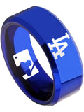 LA Dodgers Ring | Blue Wedding Band | Sizes 6-13 #dodgers