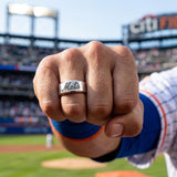 NY Mets Ring | Silver | Customizable