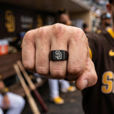 San Diego Padres Ring | Black |  Signet Ring