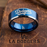 LA Dodgers Ring | Blue & Silver | Customizable