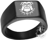 Georgia Bulldogs Ring | Black | Sizes 8 - 12 | Go Dawgs! - Vyben Designs
