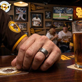 San Diego Padres Ring | Silver | Wedding Band