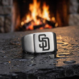 San Diego Padres Ring | Silver|  Signet Ring