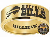 Buffalo Bills Ring | Gold Ring | Customizable