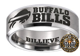 Buffalo Bills Ring | Silver Ring | Customizable