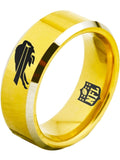 Buffalo Bills Ring Gold Ring Tungsten Ring #bills