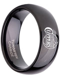 LA Clippers Ring 8mm Black Tungsten Ring #clippers