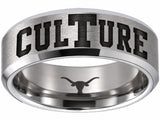 Texas Longhorns Ring | Matte Silver Ring | CULTURE Ring