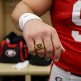 Georgia Bulldogs Ring Bulldogs Logo Ring Gold #uga #bulldogs
