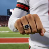 Georgia Bulldogs Ring | Silver | Sizes 8-12 | Customizable